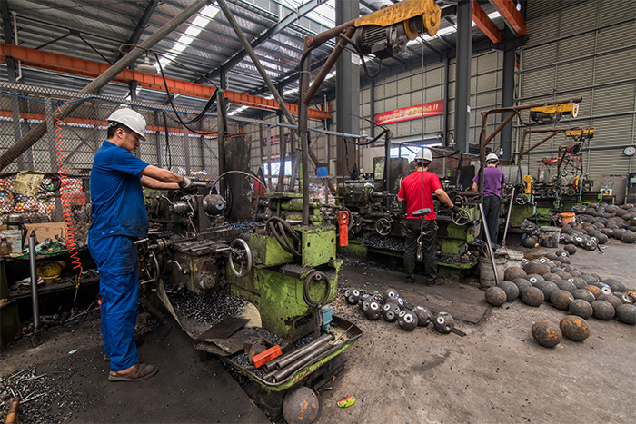 焦作网架配件车间